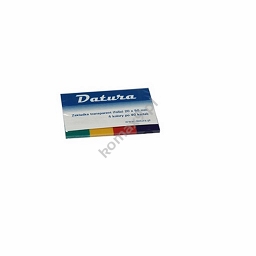Zakładki indeksujące 20x50mm transparentne Datura  4 kolory po 40 kartek