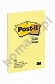 Karteczki samorzylepne Post-it 659 102x152mm 100 kartek żółtych