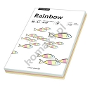 Papier kolorowy A4 80g Rainbow, kolory pastelowe, mix. 100 arkuszy