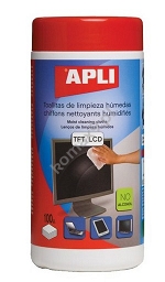 Ściereczki nasączane APLI  LCD11823 