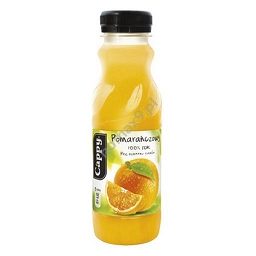 Sok pomarańczowy 100% butelka pet 0,33l Cappy
