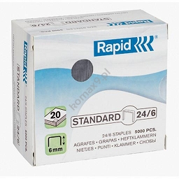 Zszywki 24/ 6 Rapid Standard 5000szt