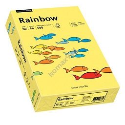 Papier kolorowy A4 80g Rainbow, kolory intensywne, 500 arkuszy