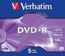 Dysk DVD+R 4,7GB Verbatim Printable Slim