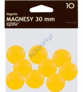 Magnesy średnica 30mm Grand 10szt