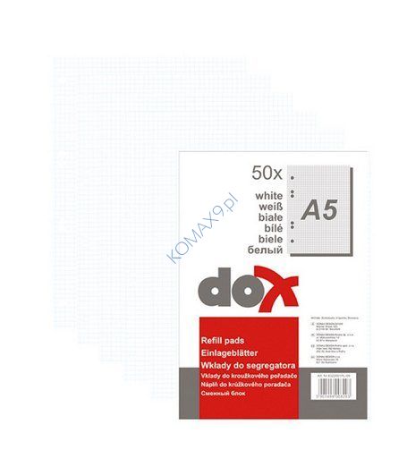 Wkład do segregatora Office Products 50 kartek