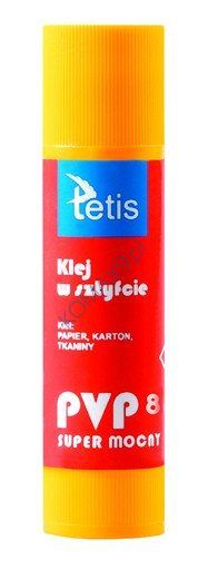 Klej w sztyfcie PVP Tetis