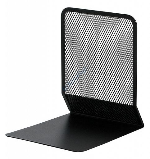 Podpórka do książek, metalowa, 130x155x165mm, Q-CONNECT Office Set czarna