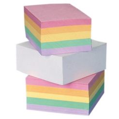 Kostka papierowa wkład biała nieklejona 90x75mm