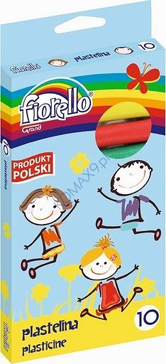 Plastelina szkolna 10 kolorów Grand