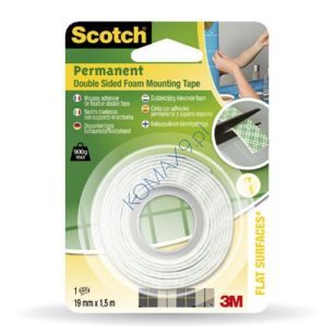 Taśma montażowa piankowa Scotch 19mm x 1,5m