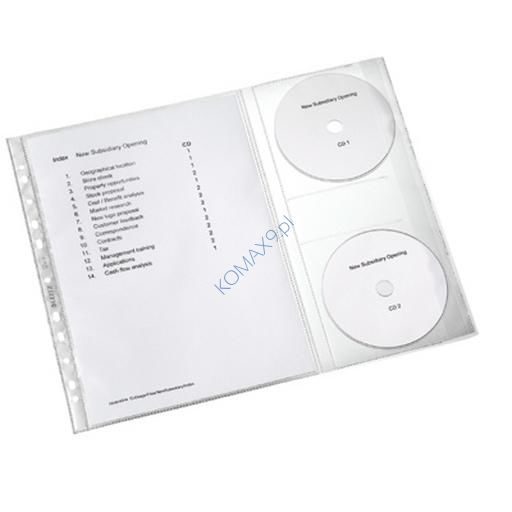 Koszulka na dokumenty i CD Leitz Combo, 5szt