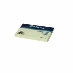 Karteczki samoprzylepne 125x75mm Datura żółte 100 kartek