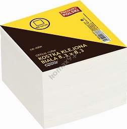 Kostka papierowa 83x83mm 400 kartek biała Grand