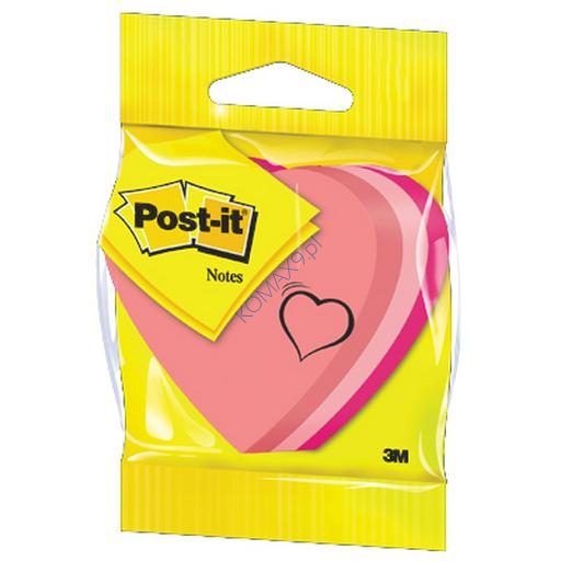 Karteczki samoprzylepne serduszko 3M Post-it 2007H 225 kartek