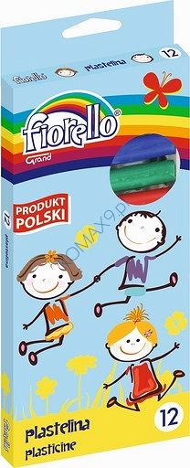 Plastelina szkolna 12 kolorów Grand