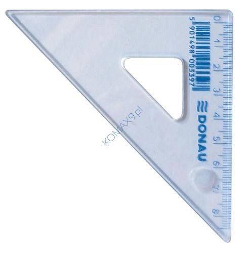 Ekierka 10cm mała 45stopni 