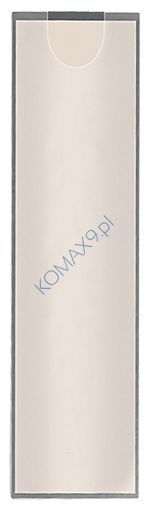 Kieszeń samoprzylepna na etykiety Q-Connect, 55x102mm,10szt.