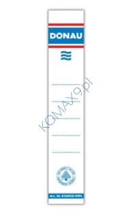 Etykiety samoprzylepne do segragatora 33x153mm Donau 