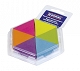 Karteczki samoprzylepne Donau 43x50mm, trójkątne 900 kartek, mix 6 kolorów neonowych 