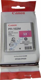 Tusz Canon PFI102M magenta 