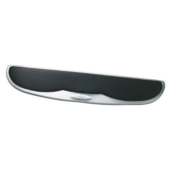 Podkładka żelowa pod nadgarstki Esselte czrno-srebrna 30x500x110mm