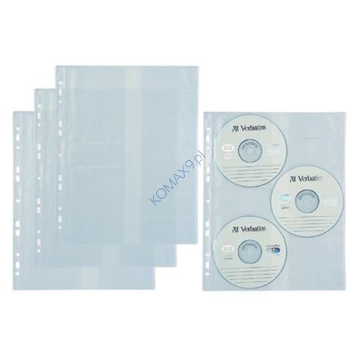 Koszulka na 3 CD-R Biurfol A4 10szt.