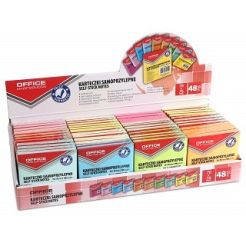 Bloczek samoprzylepny OFFICE PRODUCTS, 76x76mm, 1x100 kart