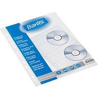 Koszulka na CDx2 Bantex  do segregregatora