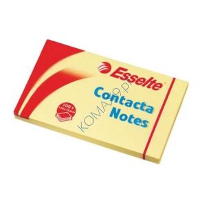Bloczek samoprzylepny 75x125 Esselte Contacta